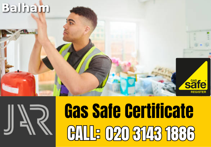 gas safe certificate Balham